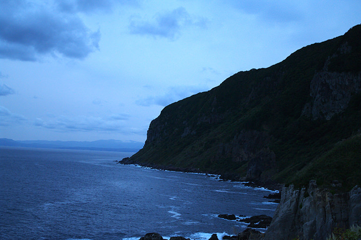 立待岬のフリー写真素材