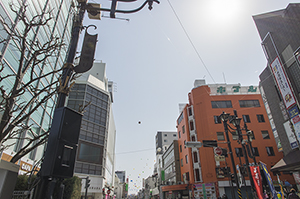 小田原市街のフリー写真素材