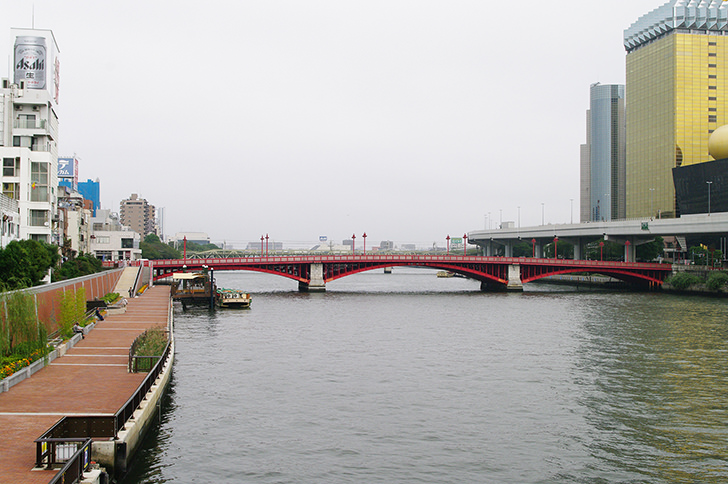 吾妻橋のフリー写真素材