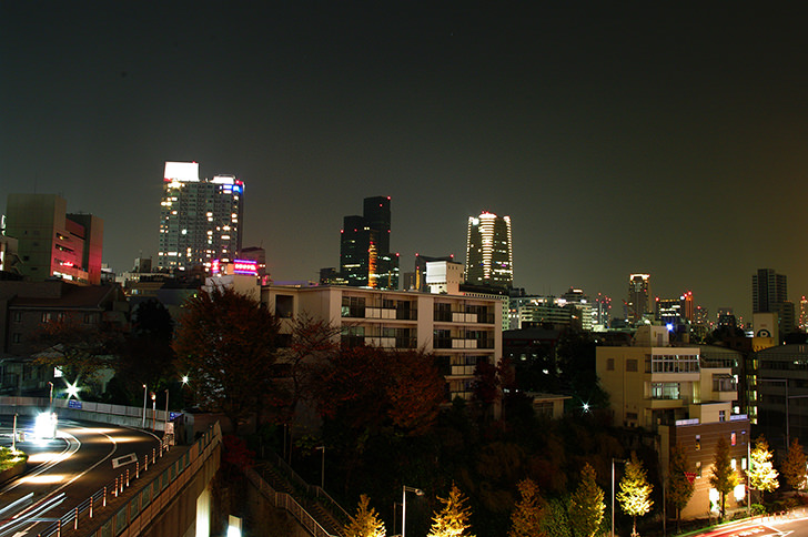 東京の夜景の商用利用可フリー写真素材1292 フォトック