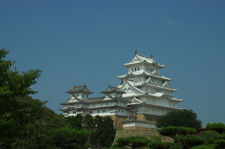 姫路城天守閣の商用利用可能なフリー写真素材