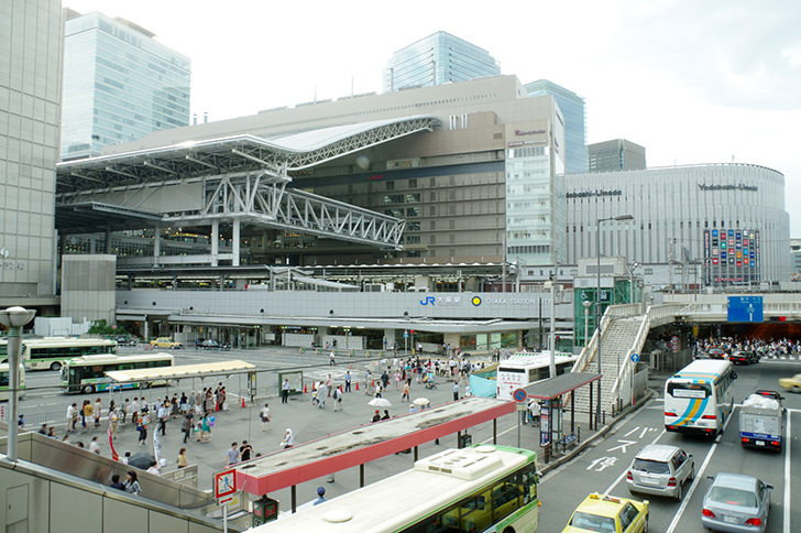 大阪駅周辺の商用利用可能なフリー写真素材