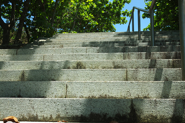 石階段のフリー写真素材