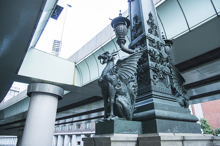 日本橋の麒麟像の商用利用可フリー写真素材26 フォトック