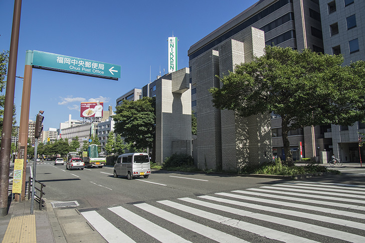 天神（福岡市）のフリー写真素材