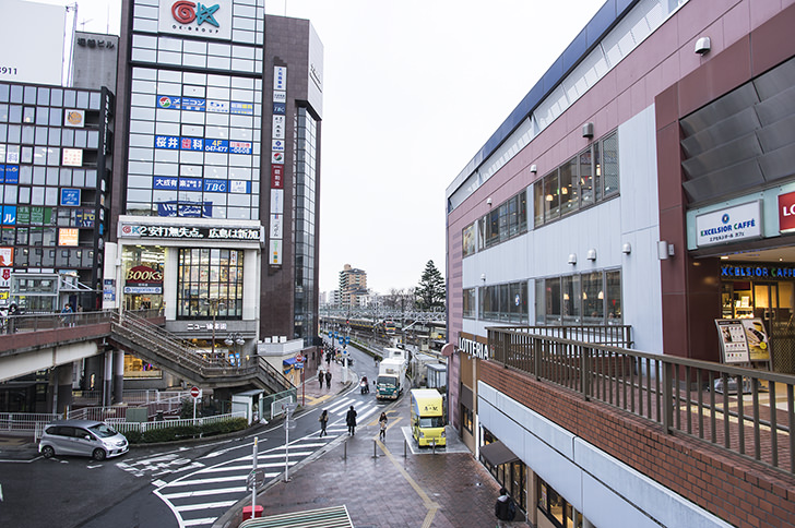 津田沼駅周辺の商用利用可能なフリー写真素材