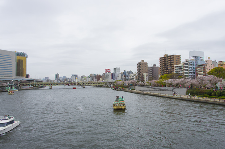 隅田川のフリー写真素材