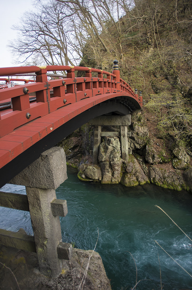 神橋(日光)のフリー写真素材