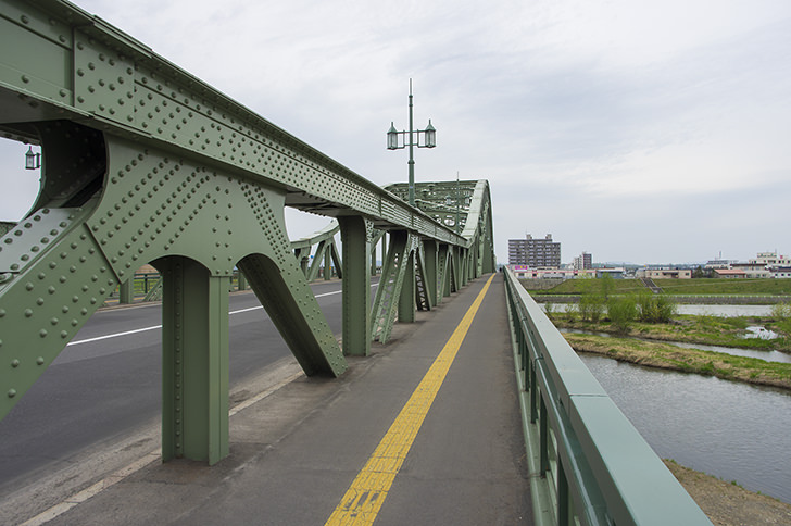 旭橋のフリー写真素材