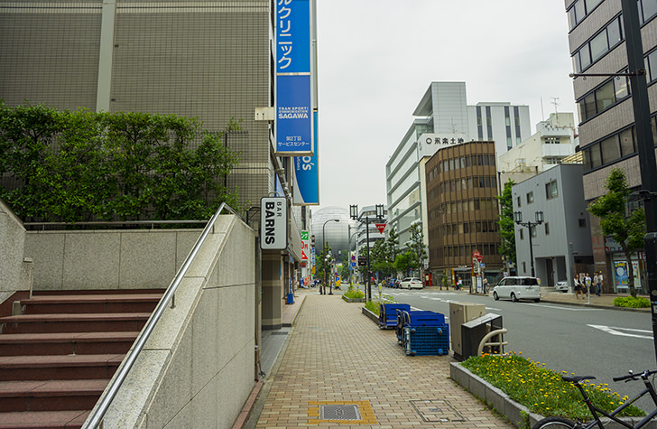 名古屋地下鉄伏見駅付近のフリー写真素材