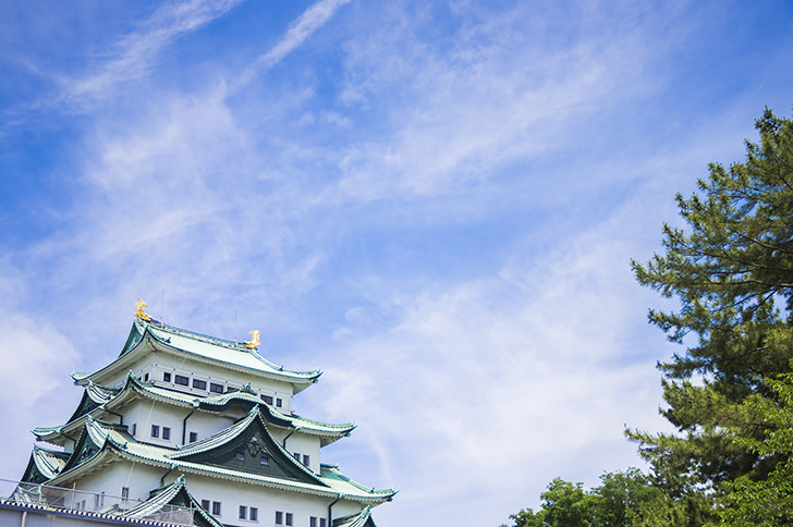 名古屋城天守閣の商用利用可能なフリー写真素材