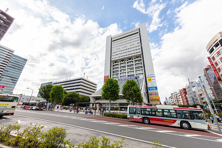 中野駅前北口周辺の商用利用可能なフリー写真素材