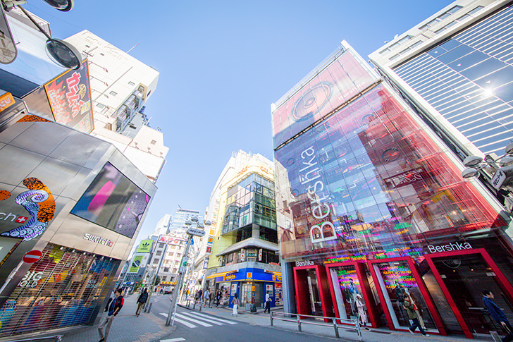渋谷センター街の商用利用可フリー写真素材6377 フォトック
