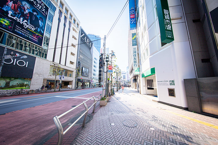 渋谷 井の頭通りの商用利用可フリー写真素材6381 フォトック