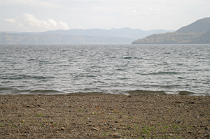 洞爺湖のフリー写真素材