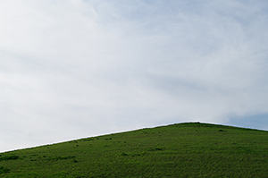 モエレ山のフリー写真素材