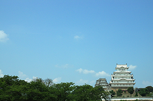 姫路城のフリー写真素材