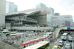 大阪駅周辺のフリー写真素材