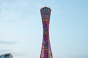 神戸ポートタワー（メリケンパーク）のフリー写真素材