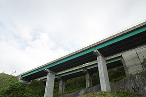 札樽自動車道のフリー写真素材