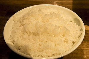 白いご飯（白米）のフリー写真素材