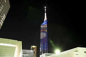 福岡タワーのフリー写真素材