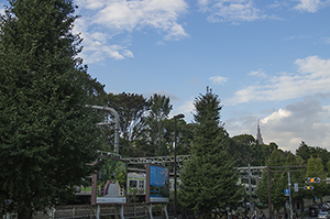 JR原宿駅付近のフリー写真素材