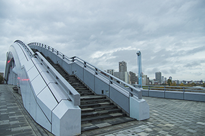 幌平橋のフリー写真素材