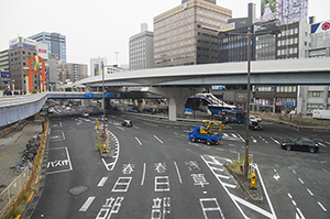 JR上野駅周辺のフリー写真素材