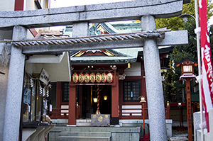 吉原神社のフリー写真素材