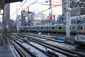 新宿駅のフリー写真素材