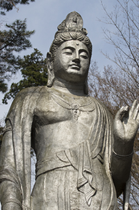 大仏像のフリー写真素材