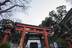 江島神社のフリー写真素材