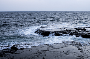 江の島 稚児ヶ淵のフリー写真素材