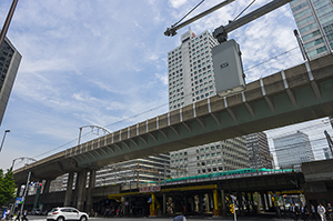 東京丸の内 - 東京駅付近のフリー写真素材