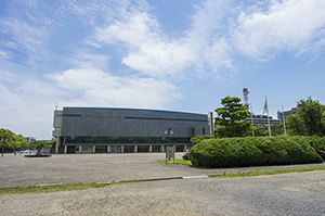 愛知県体育館のフリー写真素材