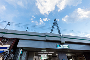 綾瀬駅のフリー写真素材