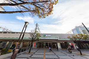 錦糸町駅北口のフリー写真素材