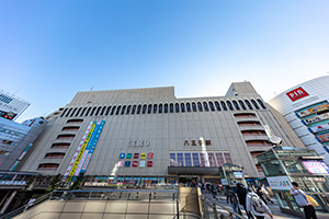 八王子駅北口駅前のフリー写真素材