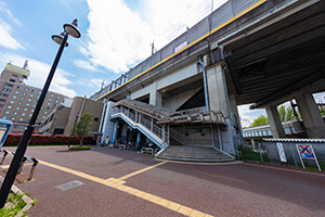 中浦和駅のフリー写真素材