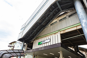 南浦和駅東口のフリー写真素材