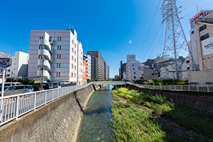 町田市 境川のフリー写真素材