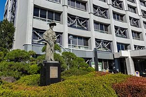 太田道灌像のフリー写真素材