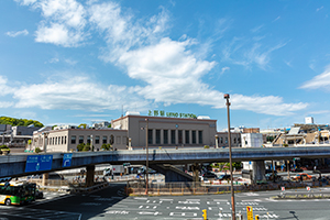 上野駅のフリー写真素材